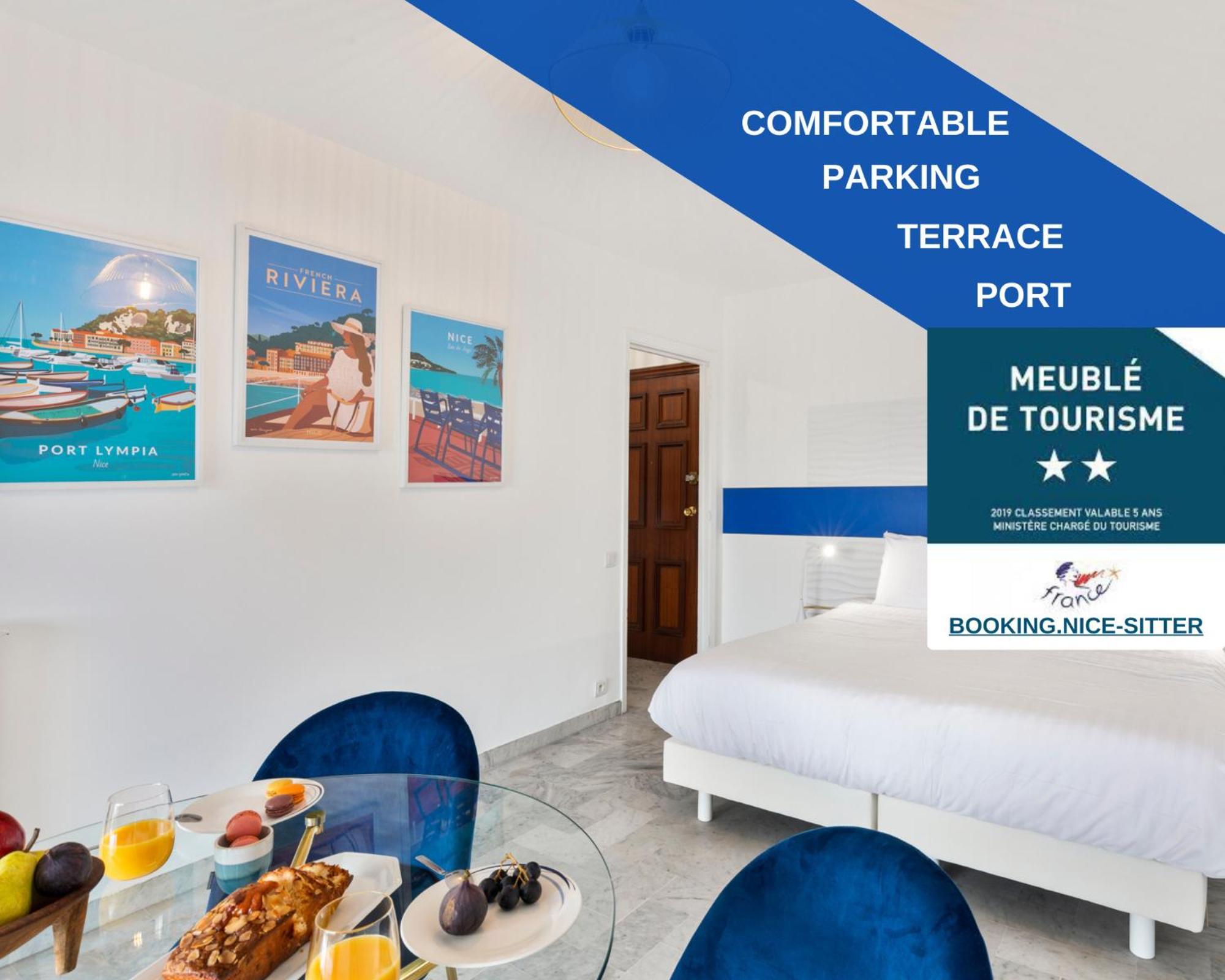 Blue Light Terrace - Nice Port Екстериор снимка